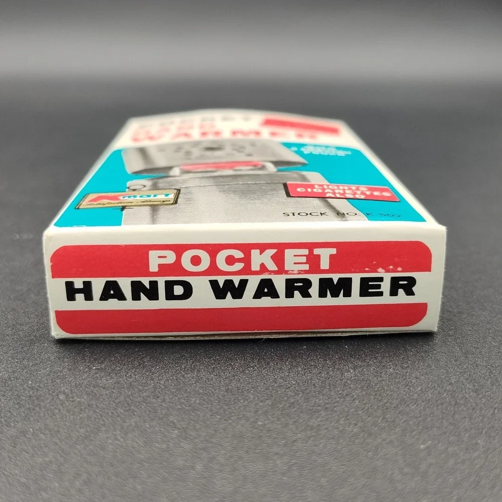 Vtg Pocket Hand Warmer Kmart 1960's Original NOT COMMON 60'S SEE BB11.5ON587